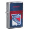 Zippo New York Rangers  engraved back Silver Lighter